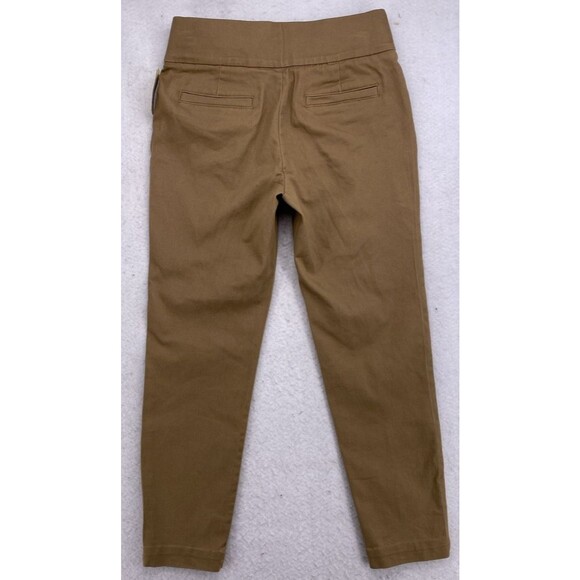 St. John’s Bay Women’s Ankle Pants Size 2 XS Hillcrest Tan Pull-On Slim Fit NWT - Picture 2 of 11